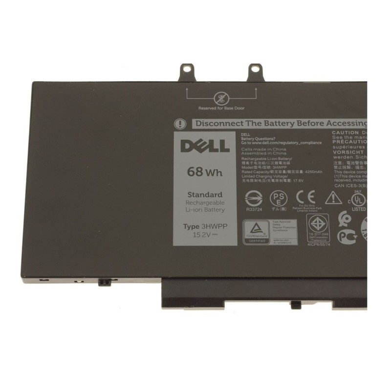 Batterie pour Dell Latitude E4300 Batterie Latitude E4310, 11.1 Volt 5200mAh | DELAE4300-1